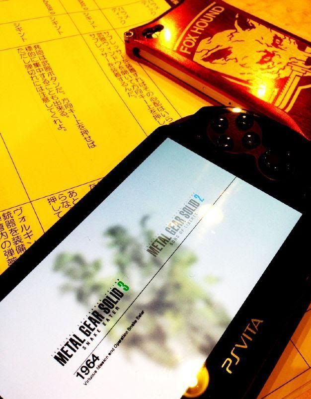 Metal Gear Solid HD Collection para PS Vita es mostrado por Kojima 1-133