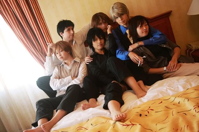 Chicos Yao en cosplay Junjou