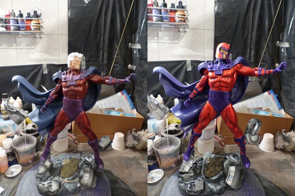 Kotobukiya Magneto Repaint Magneto2