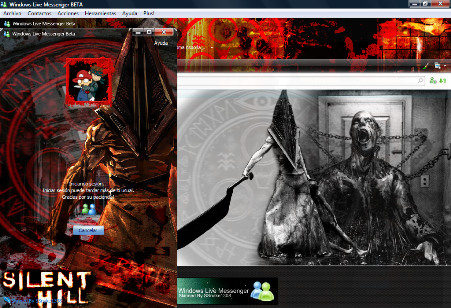 Skins para MSN 8.5 SkindeSilentHill