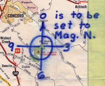 Mt. Diablo CODE - Simply Longitude/Latitude ? Zodiacmapcompassclock