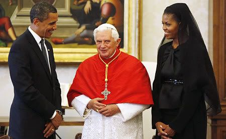 Papstbesuch in Deutschland Benedict_Barack_Obama