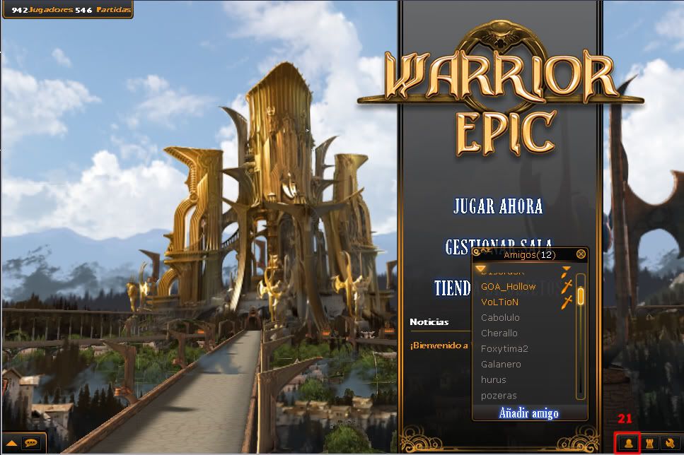 Guia rapida de Warrior Epic Tuto5