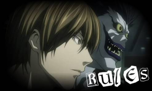 R u l e s.~ Leer Antes De  P o s t e a r.~ Deathnote-1