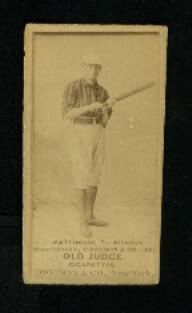 Old Judge Athletics Mattimorebatting