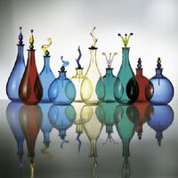    Murano-Glass-bottles