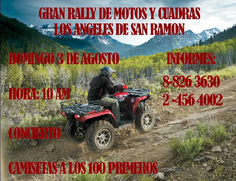 RALLY DE MOTOS Y CUADRACICLOS LOS ANGELES DE SAN RAMON!!!!!! LOGODEF