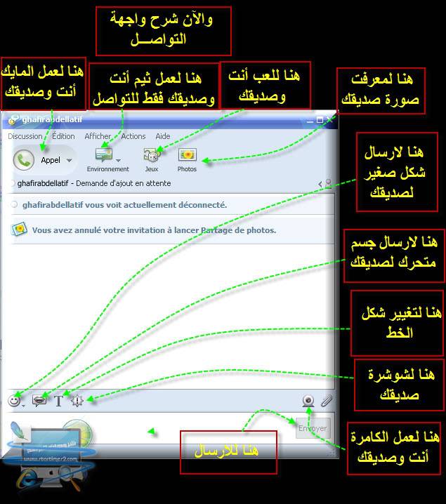 شــــــــــــــرح برنـــــــامج المحادثــــــــة YAHOO MESSANGER 15-15