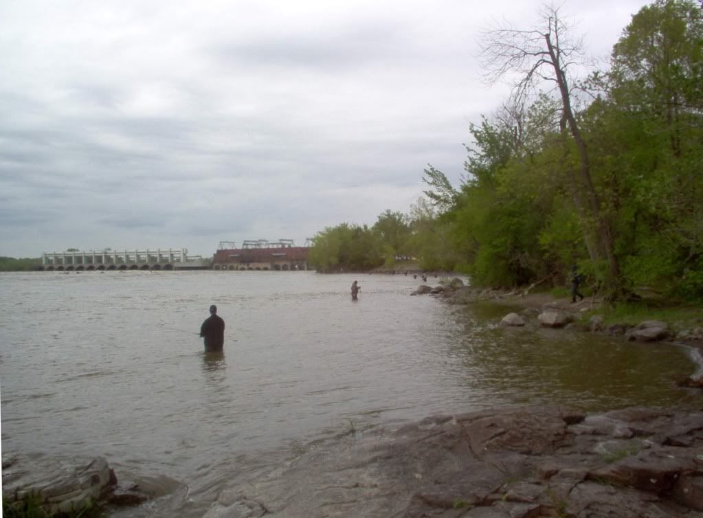 Parcours de pêche à L'Alose BarragedeSt-VincentdePaulLaval