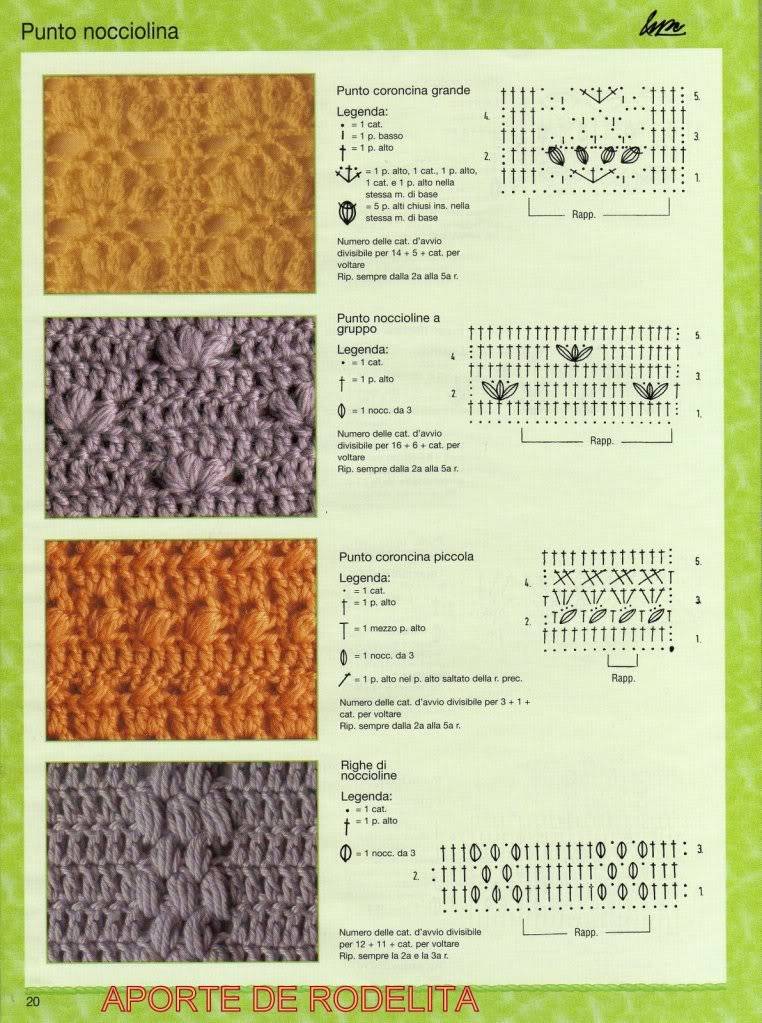 PUNTADAS DE CROCHET 19