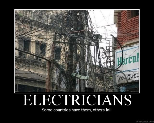 funny pictures Electricityfail