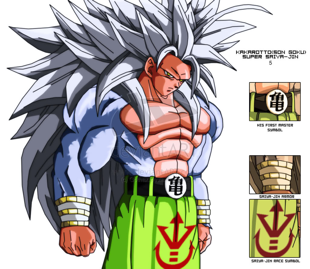 son go ku SSJ5 Ss5_update_by_Gothax