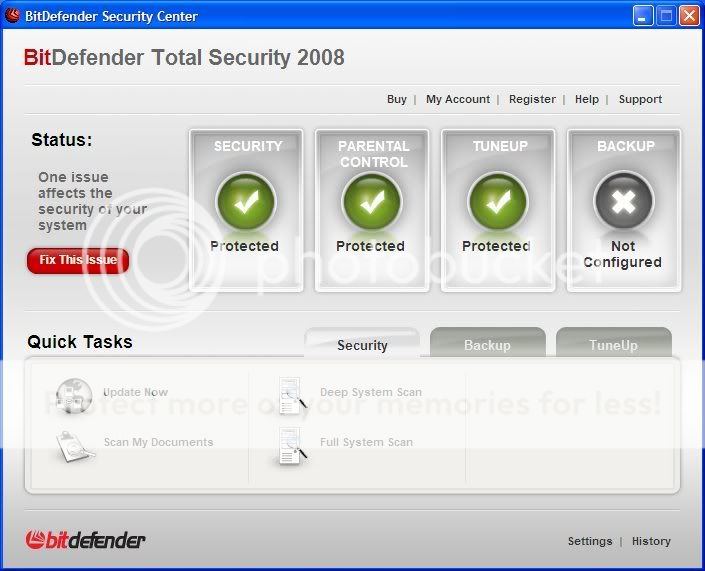 BitDefender Total Security 2008 With License 3650 Days BitDefenderTotalSecurity2008