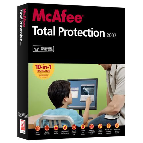 McAffe Total Protection 2007 McAFFE