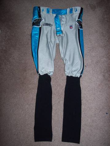 Carolina Panthers Blue Gamer and Game Pants P4