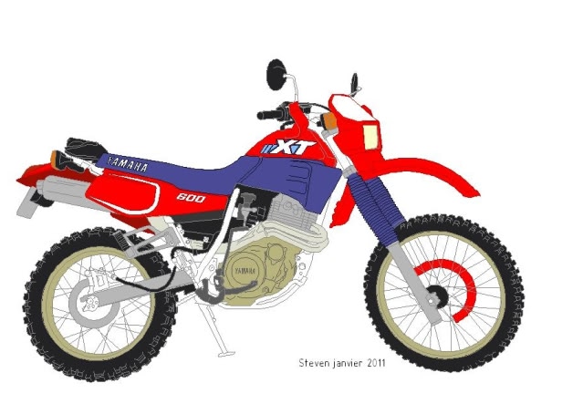 Restauration XT600 2KF 1988 XTRougeForum