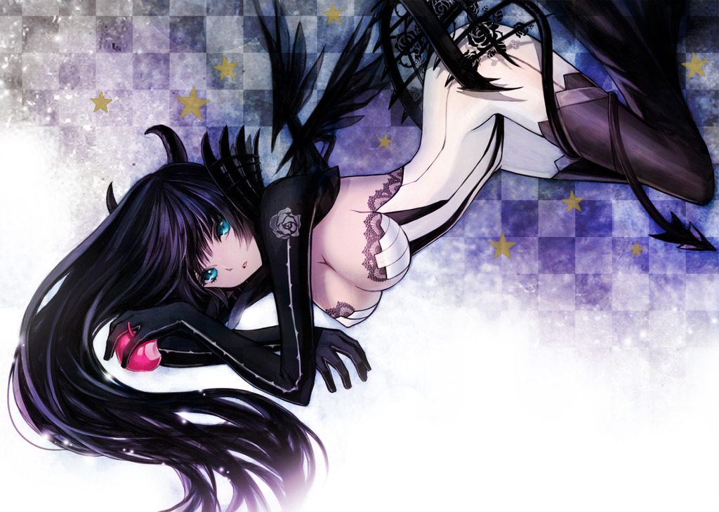 Players of the Game Konachan-com-119035-black_hair-black_rock_shooter-blue_eyes-cleavage-horns-tagme_zpswgsskv0m