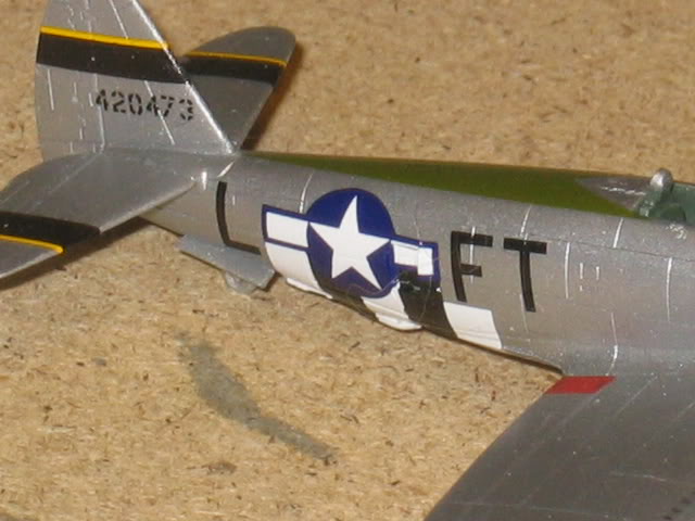 P-47D Thunderbolt "Bubbletop", PLATZ 1/144 018-1