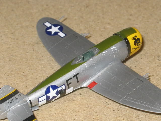 P-47D Thunderbolt "Bubbletop", PLATZ 1/144 023