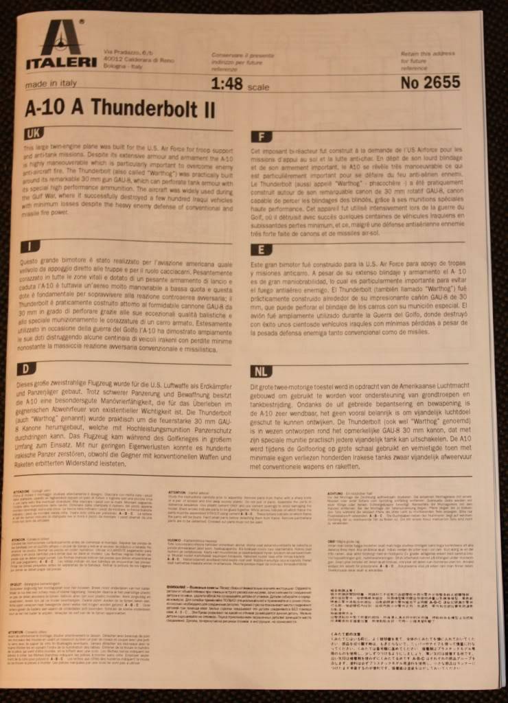 A-10A Thunderbolt II, Italeri 1/48 IMG_0348