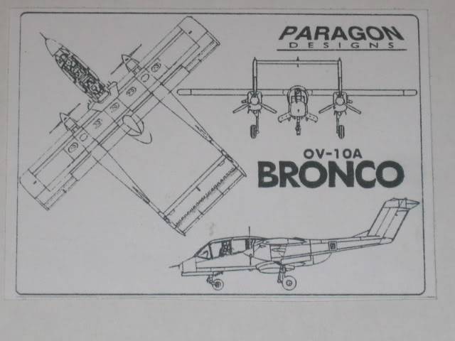 OV-10A Bronco, Testors 1/48 + Paragon 017