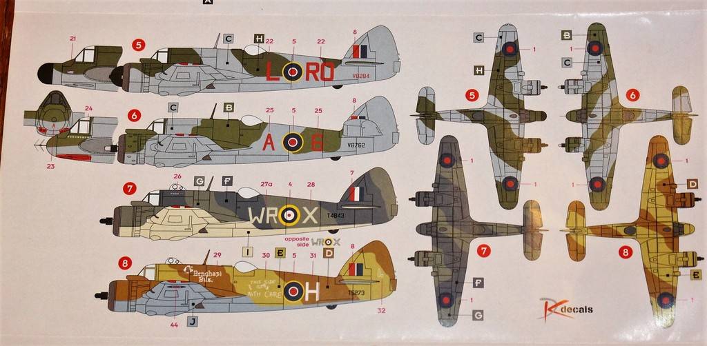 Dekaler; Bristol Beaufighter In Commonwealth Service 1/48 från DK Decals IMG_0469_zpswtr1pcdm