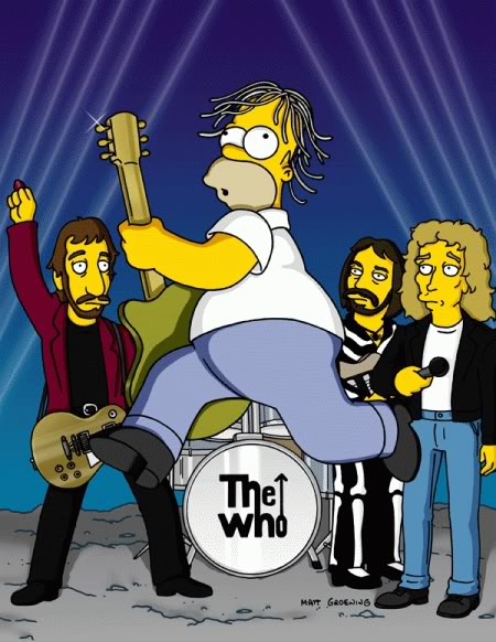 The Who VS. Led Zeppelin WhoSimpsons