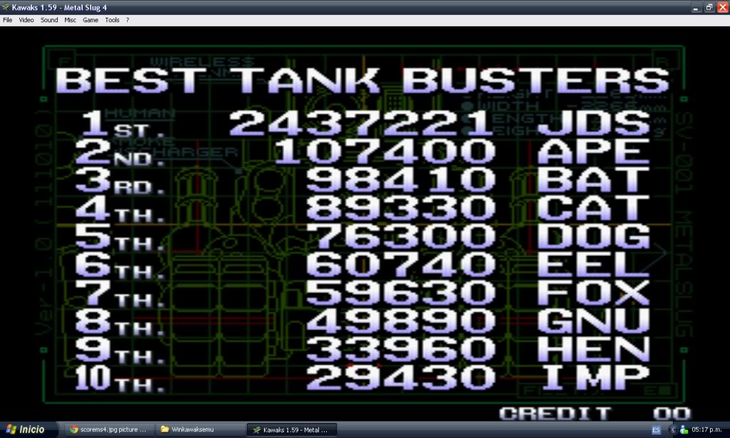 Ranking MS4 Ms4score2