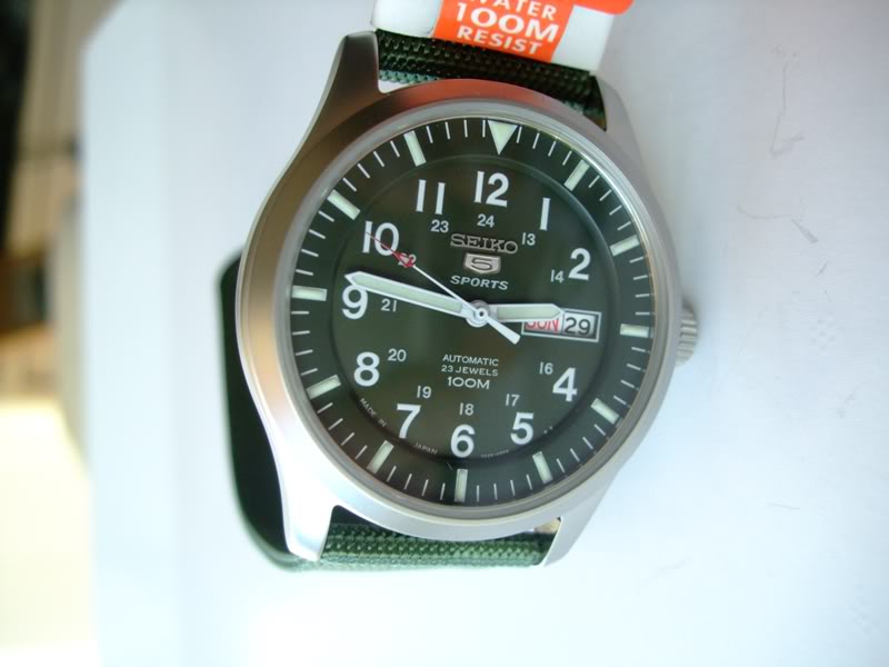 Sıfır Seiko 5 Sports SNZG09J1 Nato Kayışlı (Satıldı) DSCF0437