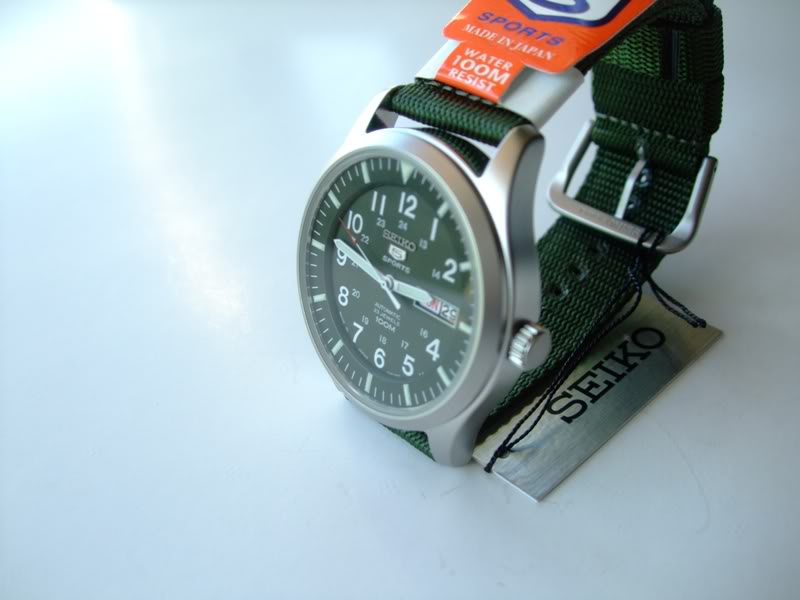 Sıfır Seiko 5 Sports SNZG09J1 Nato Kayışlı (Satıldı) DSCF0438