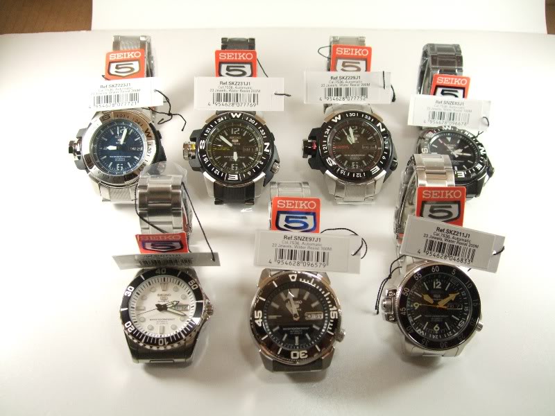 Yeni Seiko Otomatik Saatler- SATILMIŞTIR- DSCF6790