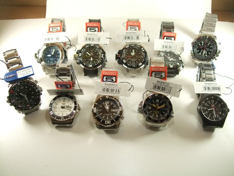 Yeni Seiko Otomatik Saatler- SATILMIŞTIR- DSCF6794