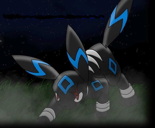 Wolf's the name, speed's the game Umbreon