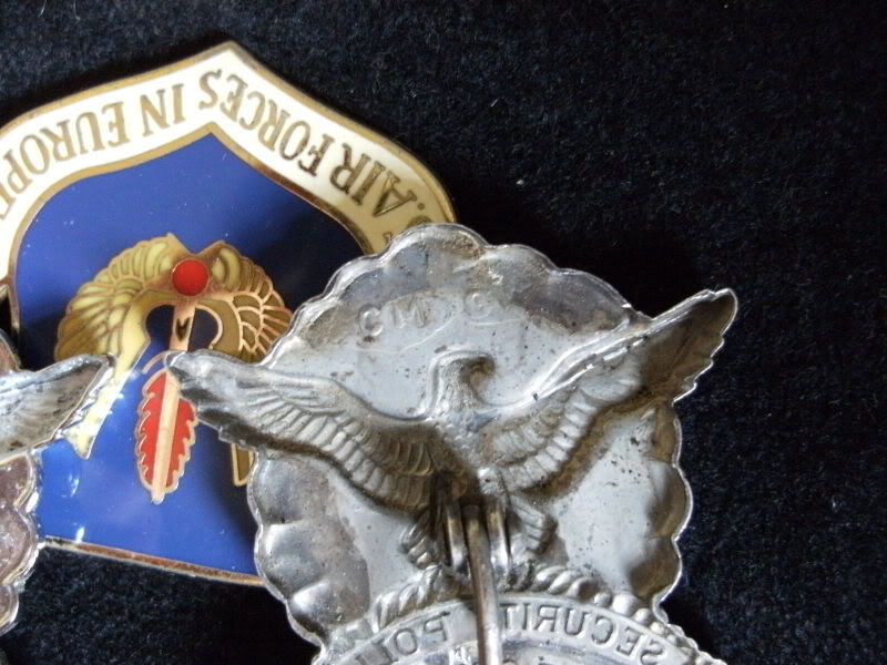 Air Police Lot-Beret,Badges and Tie Clip. D197f09b