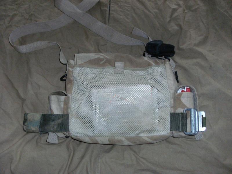 Desert DPM Grab/Ammo Bag with some of its original contents. DSCF0005_zps1ee12ee2