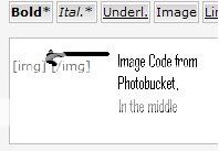 How to posty an image in your signature. Guide
