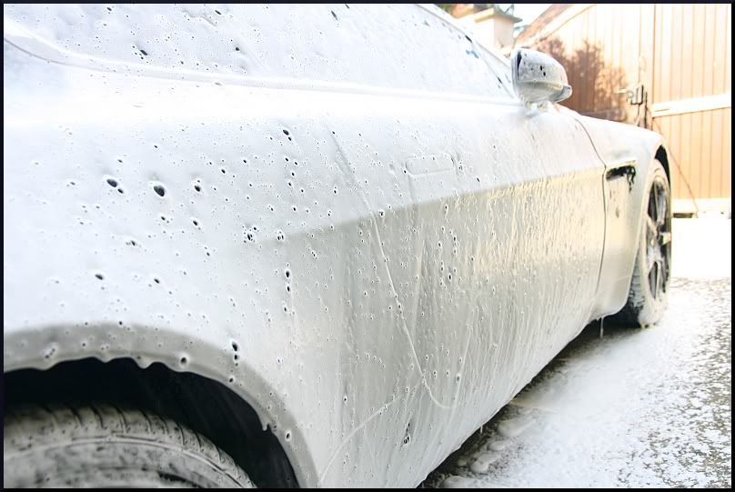 Detail a un Aston Martin Bigfoam