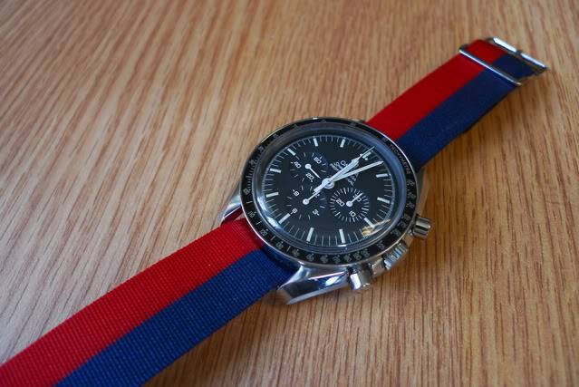 Who's gonna wear a watch with patriotic colors for the 4th????  VintageNylonStrap7of9