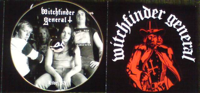 Lo último que adquirieron (CD, Cassette, Zine, Vinyl) Witchfinder