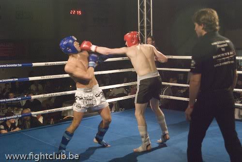 Stef Hollanders @ fight night 5 te Turnhout 21/2/09 00117