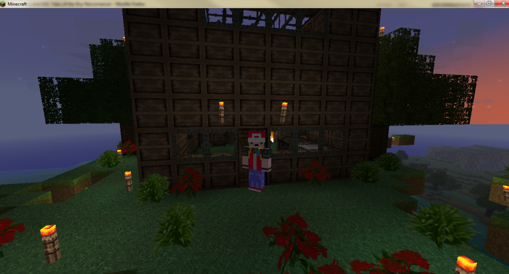 My new Texture pack! XD Frontofmaihouse
