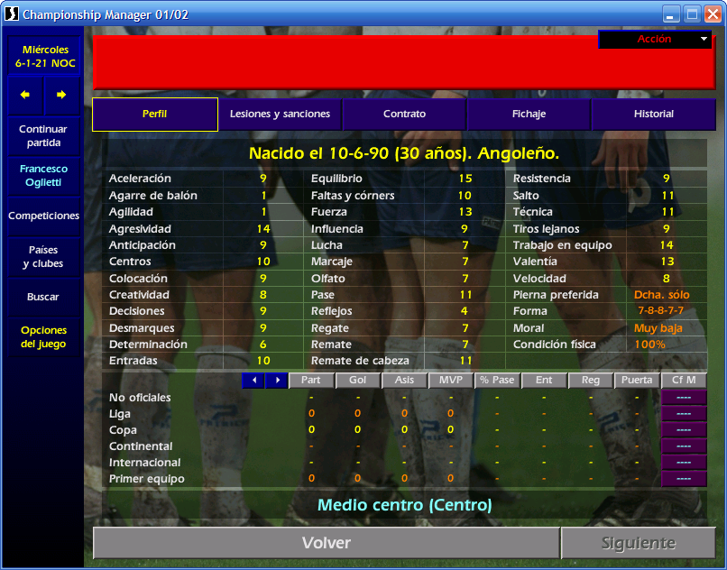 Jugador sin nombre [CM01/02] SinNombre