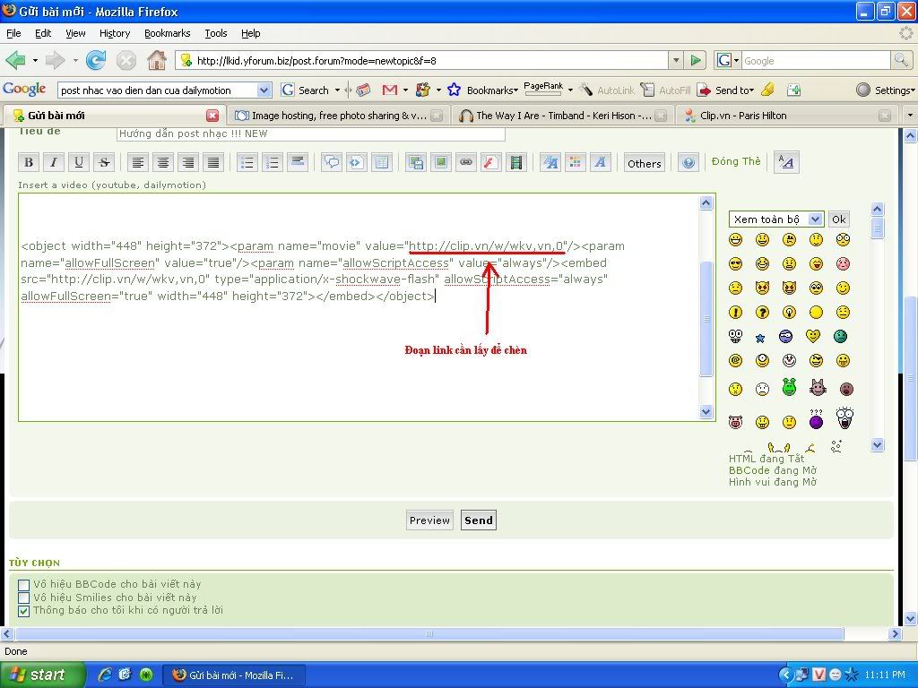 Hướng dẫn post clip lên diễn đàn!!!!!!!!!! Fdsfdsfsd