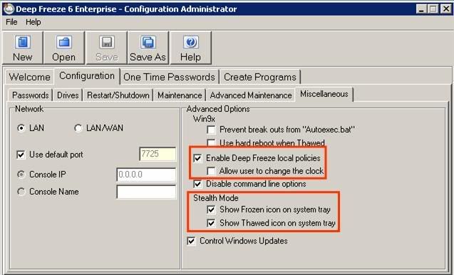 Deep Freeze Enterprise Edition 3