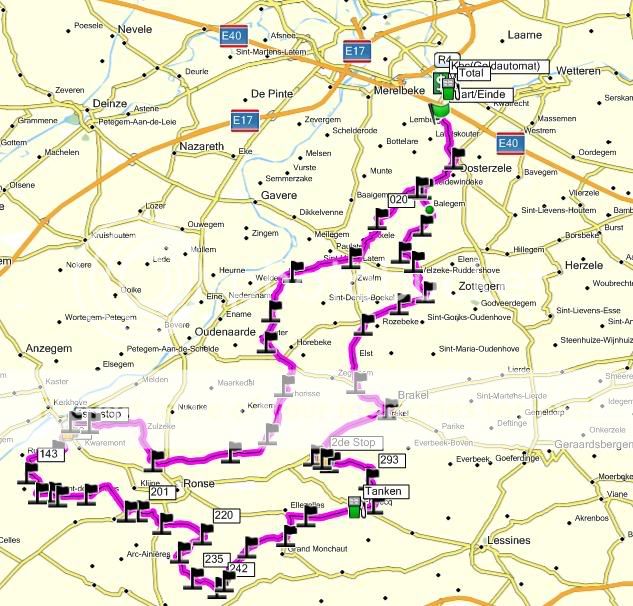 V-Max toerrit Vlaamse Ardennen Level3