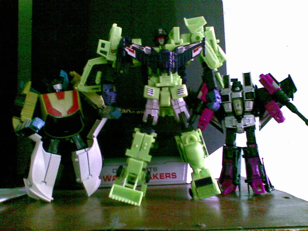 Custom típico : Devastator articulado Bd005-1