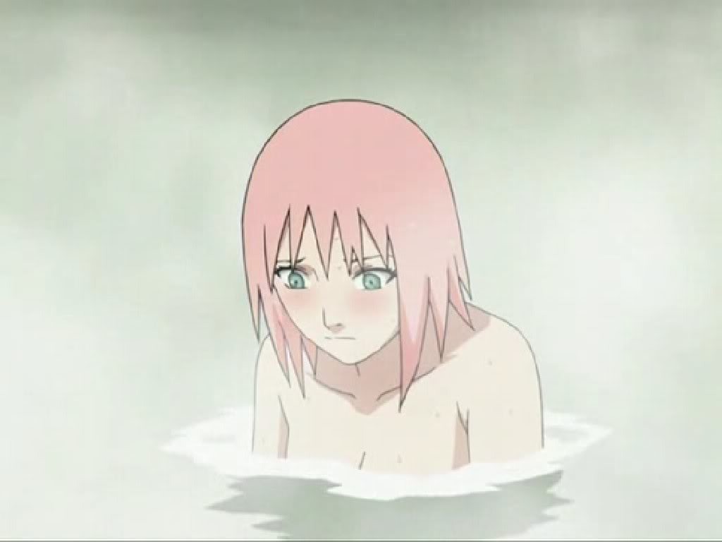 ~Karin x Suigetsu x Sakura x Kiba~ SakuraInHotSprings