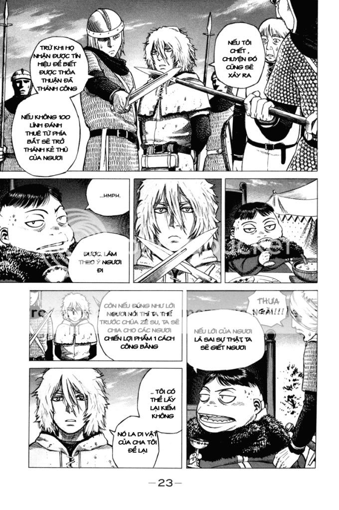 Vinland saga Chap 1  :-? tác phẩm tự Z dịch... nhớ thanks khi xem nhá :"> VinlandSagav01p023