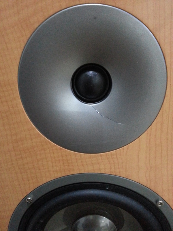 Pure Acoustics Junior C Center Speaker & Junior F Floor Standing Loudspeaker 20131008_073509-1