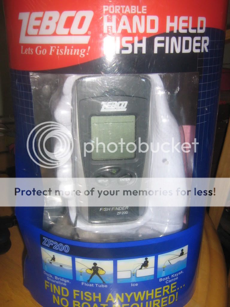 Zebco portable fish finder E68515ac